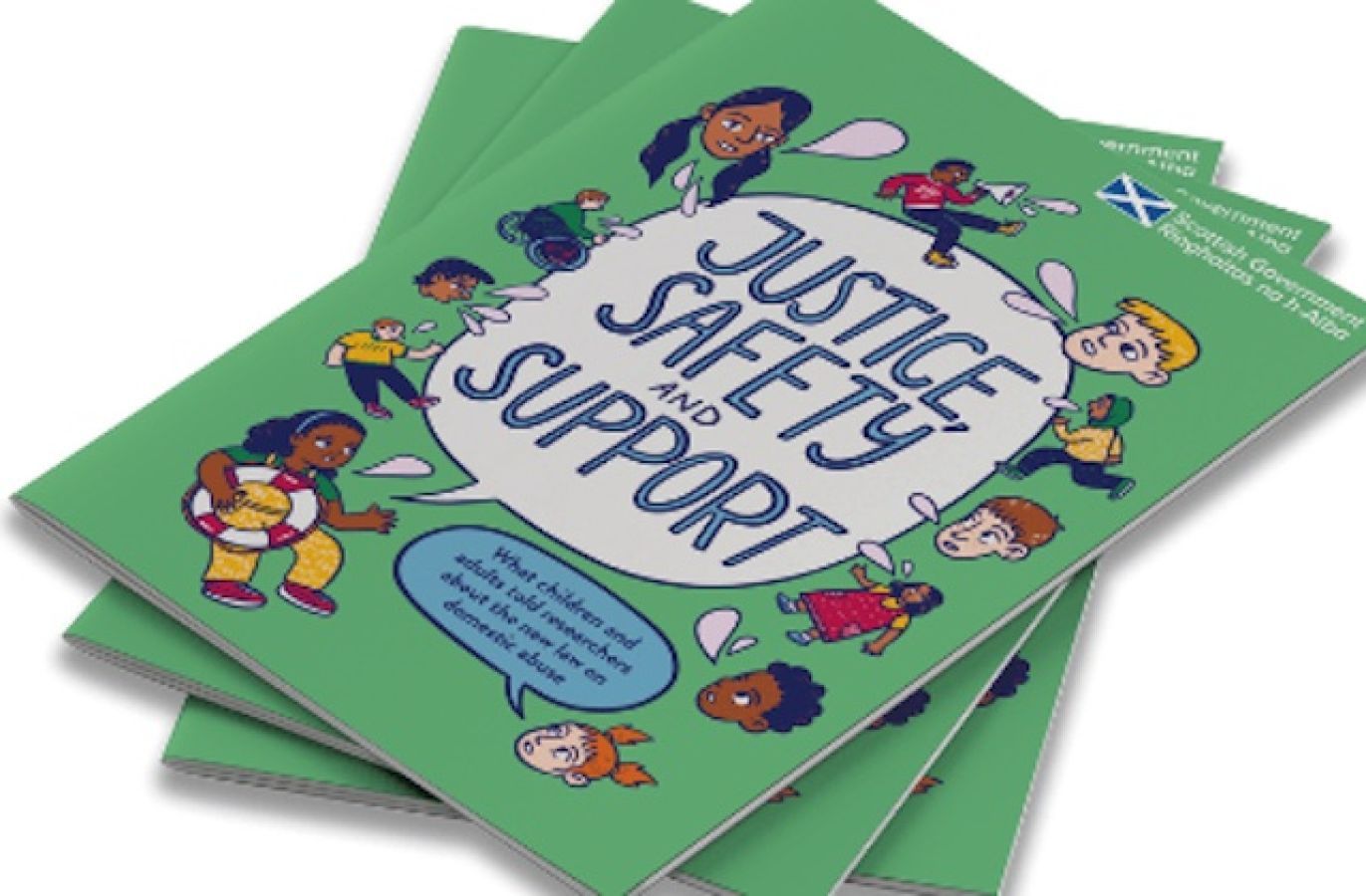 DASA report booklet entitled 'Justice, Safety and Support'